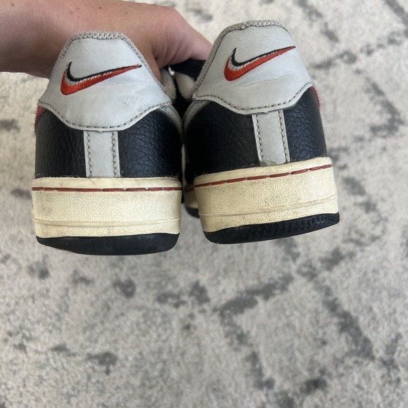 Size 5 Nike Air Force 1 ‘07 LV8 x NBA 75th Anniversary Trail Blazers Black Res - Picture 7 of 15